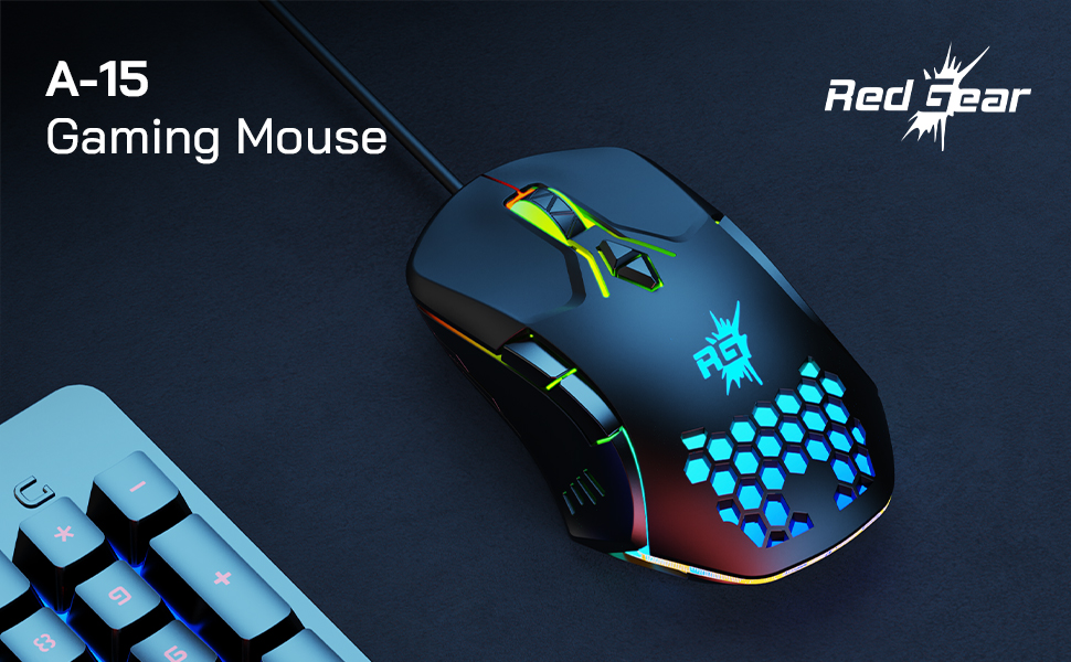 Redgear A-15 Wired Gaming Mouse