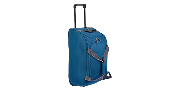 Aristocrat Polyester 63 cms Teal Blue Travel Duffle