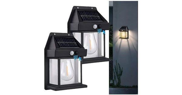 Solar Wall Lights Outdoor