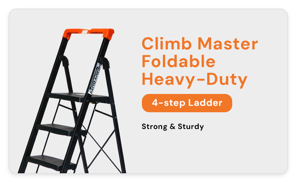 Foldable Heavy Duty Ladder